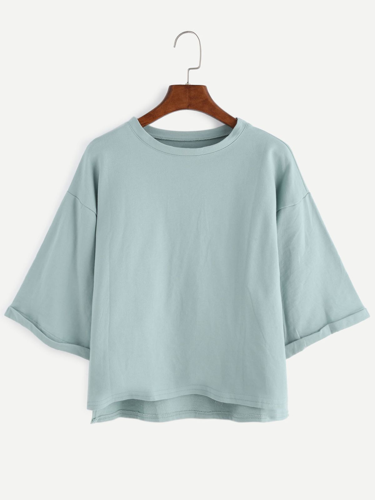 クロップドTシャツ レディース 半袖 カジュアル 無地 着回し