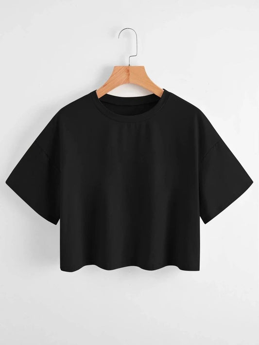 ベーシックショートTシャツ レディース ミニ丈